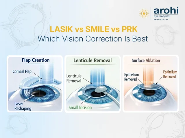 LASIK vs SMILE vs PRK – Which Vision Correction Is Best